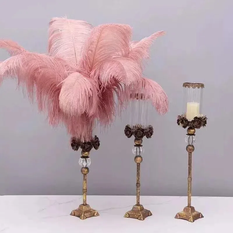 

50pcs/lot 45-50cm Beautiful Ostrich Feathers for DIY Jewelry Craft Making Wedding Party Decor Accessories Wedding Decoration