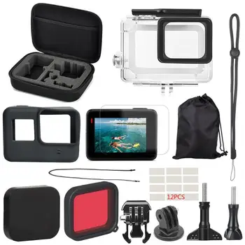 

24pcs/set Underwater Waterproof Case Diving Housing Mount for GoPro Hero 5/6/2018/Black High Quality Waterproof Case Hot Sale