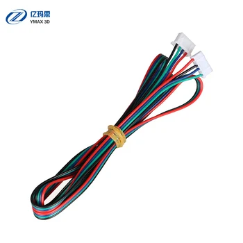 

5pcs XH2.54 1 Meter Dupont Cable 4 pin Stepper Motor Wire Part Female to Female Black White Terminal Line 3D Printers Parts