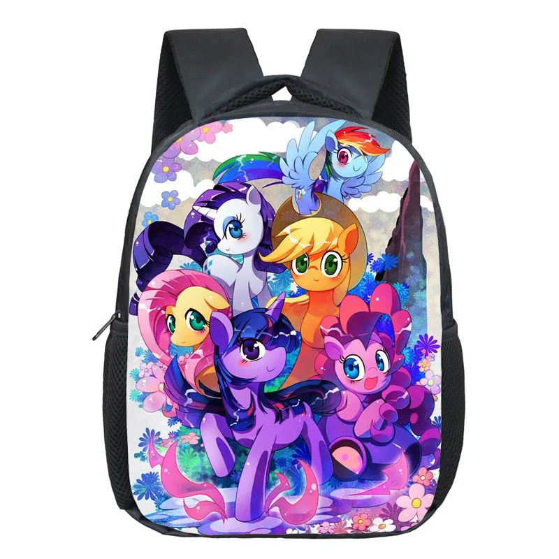 

Anime My Pony Backpack For Girls Kindergarten School Bags Cartoon Rainbow Pony Backpack Kids Schoolbags Children Bags