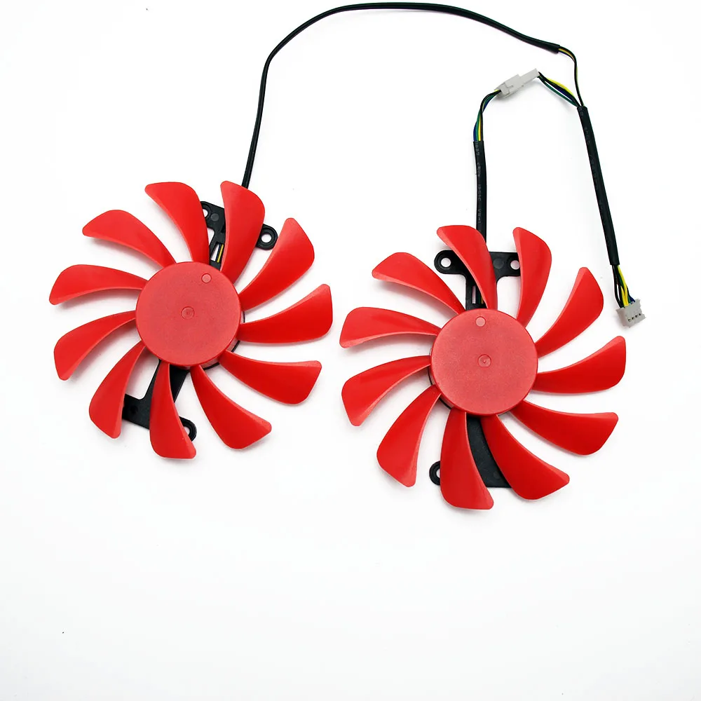 2PCS/lot For Gainward GeForce GTX 1070/1070ti herd edition GPU Cooler Palit GTX 1080 GTX1070 OC Video Alternative Cooling Fan