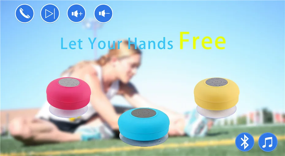 Mambaman Bluetooth Speaker Waterproof Shower Wireless Mini Portable Speakers for Xiaomi iPhone Handsfree Bluetooth Car Receiver (13)