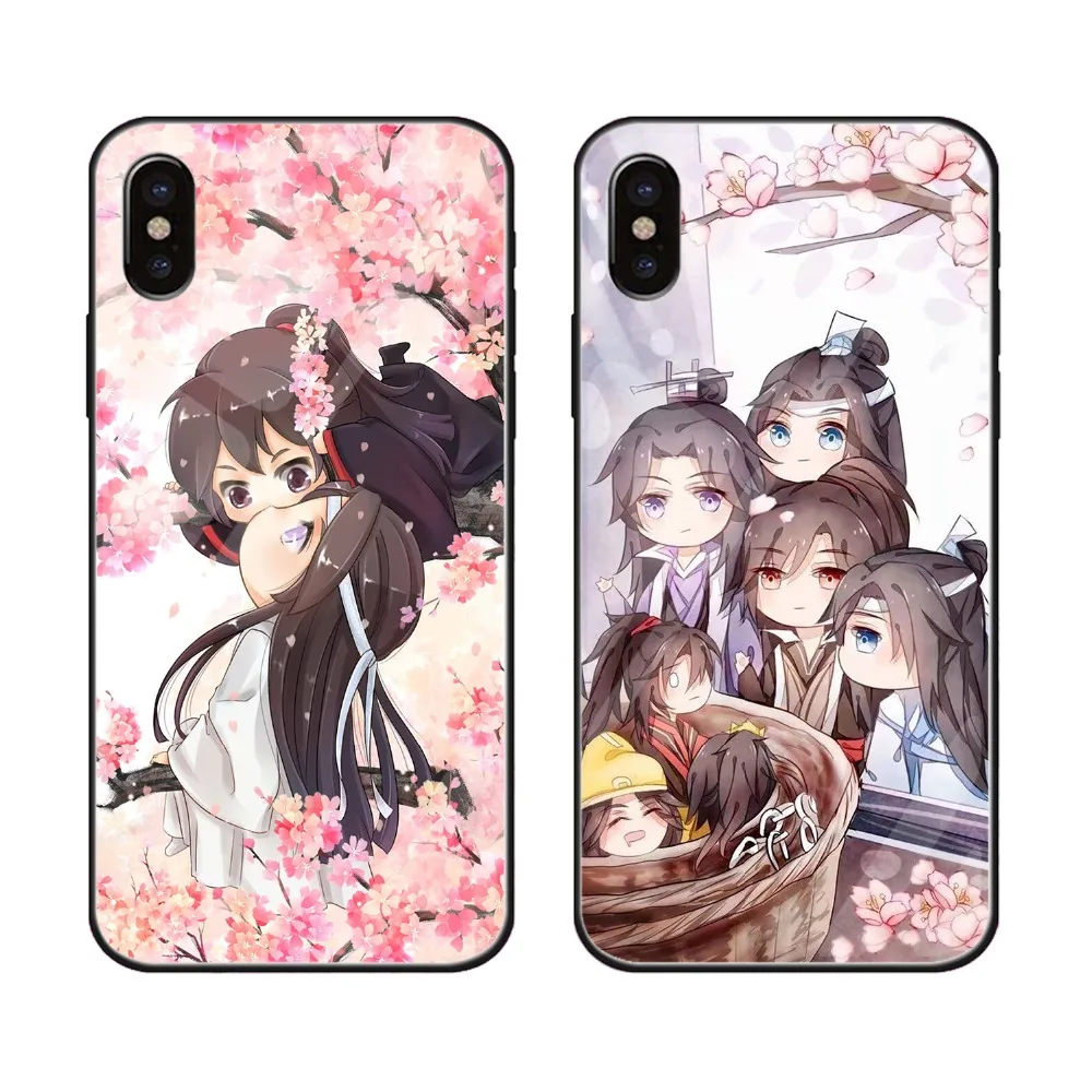

Grandmaster of Demonic Cultivation Wei Wuxian Lan wangji BL Cellphone Case Cover For iPhone Samsung 5 6s 7 8plus X S9 Edge Note