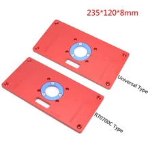 Aluminum Router Table Insert Plate with 2Pcs Insert Ring for Woodworking Bench Tools Wood Router Table Free Shipping Aluminum Router Table Insert Plate with 2Pcs Insert Ring for Woodworking Bench Tools Wood Router Table Free Shipping