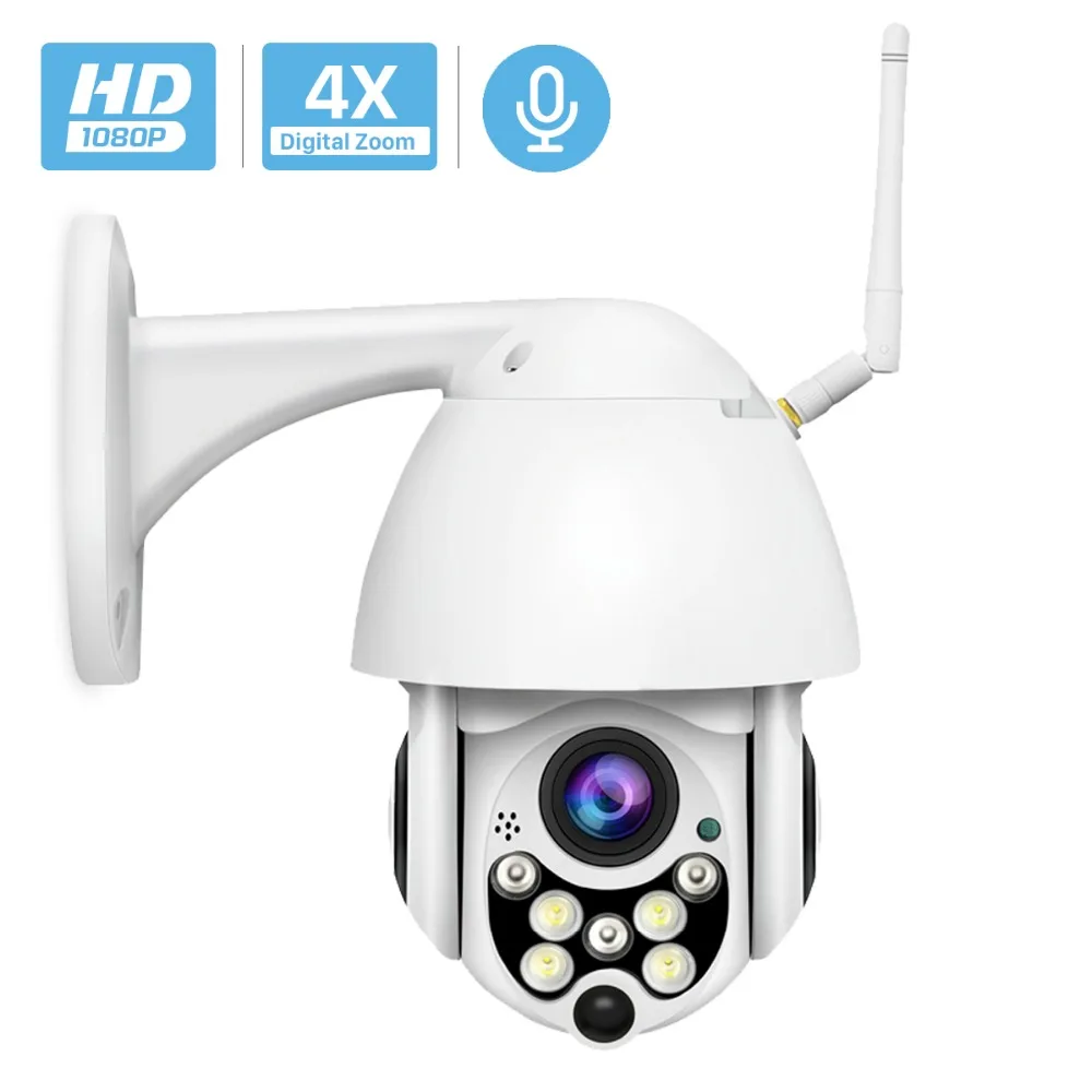 ANBIUX 1080P PTZ IP Camera 4X Digital Zoom Outdoor Speed ...