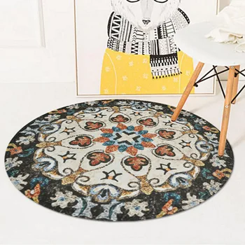 

Vintage Pattern Carpet Door Mat Porch Bedroom Door Mat Bathroom Anti-Slip Mat