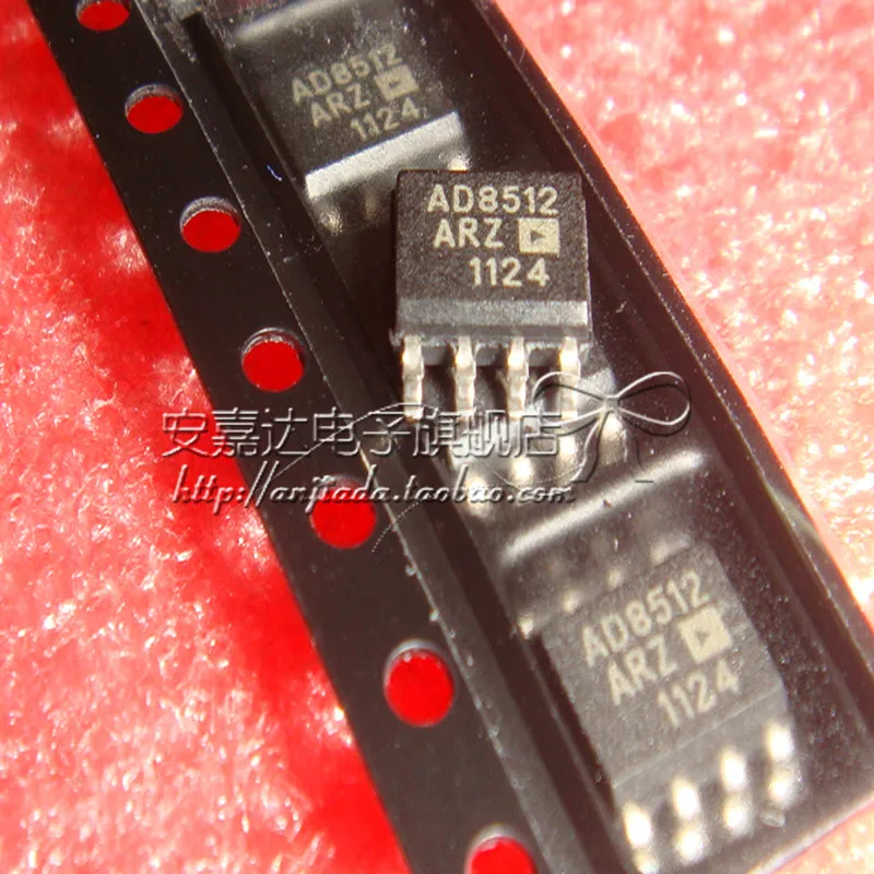 10pcs/lot Wideband JFET op amp AD8512 AD8512AR AD8512ARZ SOP8 Authentic