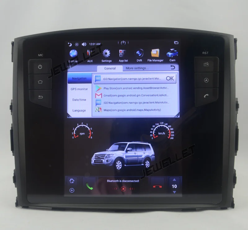 Clearance 10.4"  android 8.1 Six core Car GPS Navigation for Mitsubishi ASX RVR Outlander Sport Peugeot 4008 Citroen C4 Aircross 8