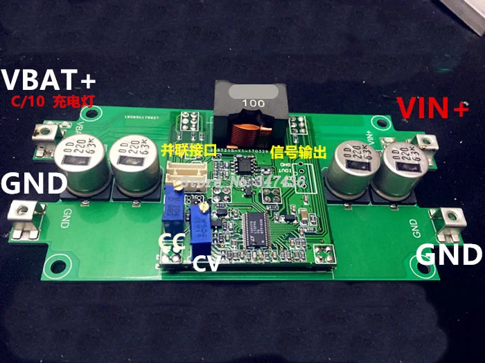 

DC-DC automatic lifting module, general lithium battery charging, 0.5-16A/3-55V constant current LED