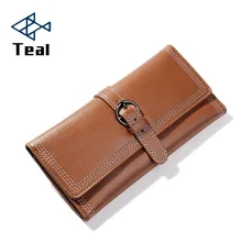 Long Wallet Clutch Belt Women Purse Simple Fashion Coin ID Card Holder Male Phone Bag Female Leather Purse portefeuille femme