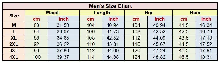 size men