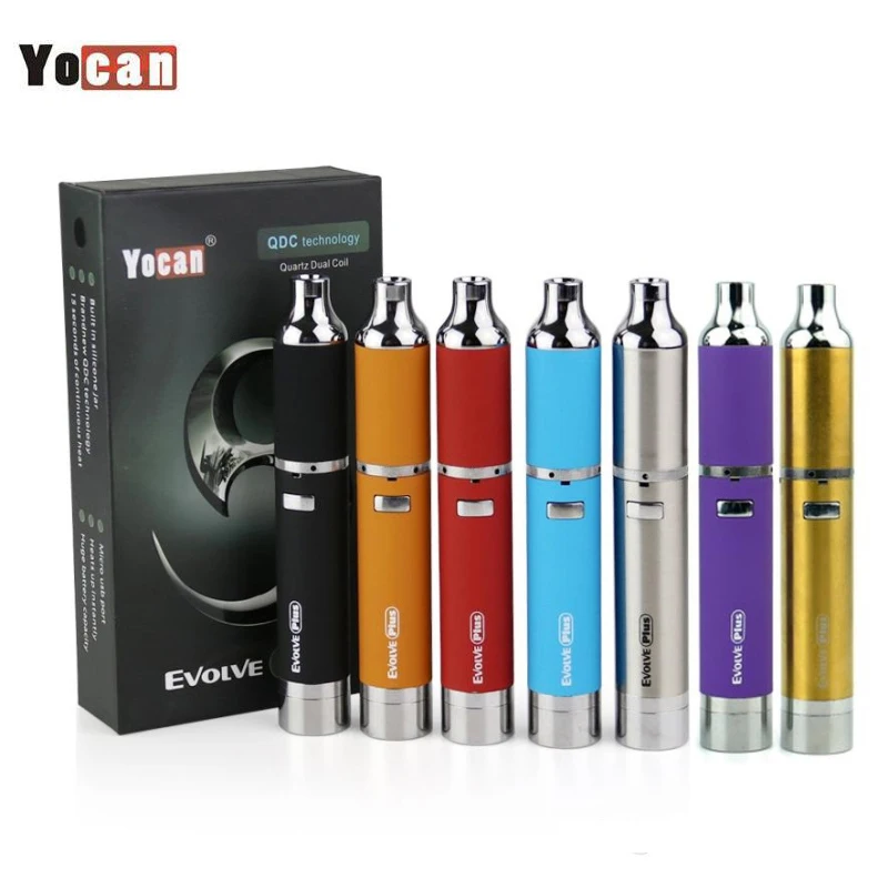 Аутентичный Yocan Evolve Plus воск для нанесения кисточкой комплект электронных сигарет