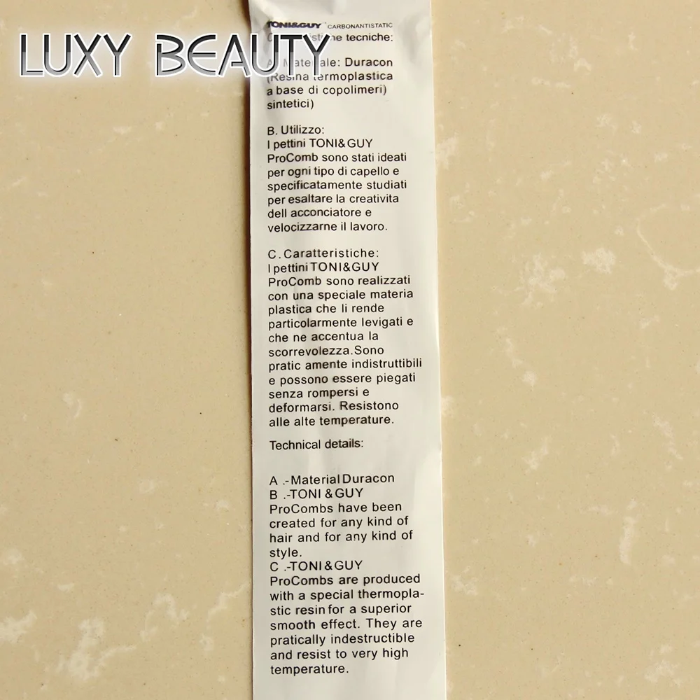 007- Comb - Carbon Antistatic - TONI&GUY (7)