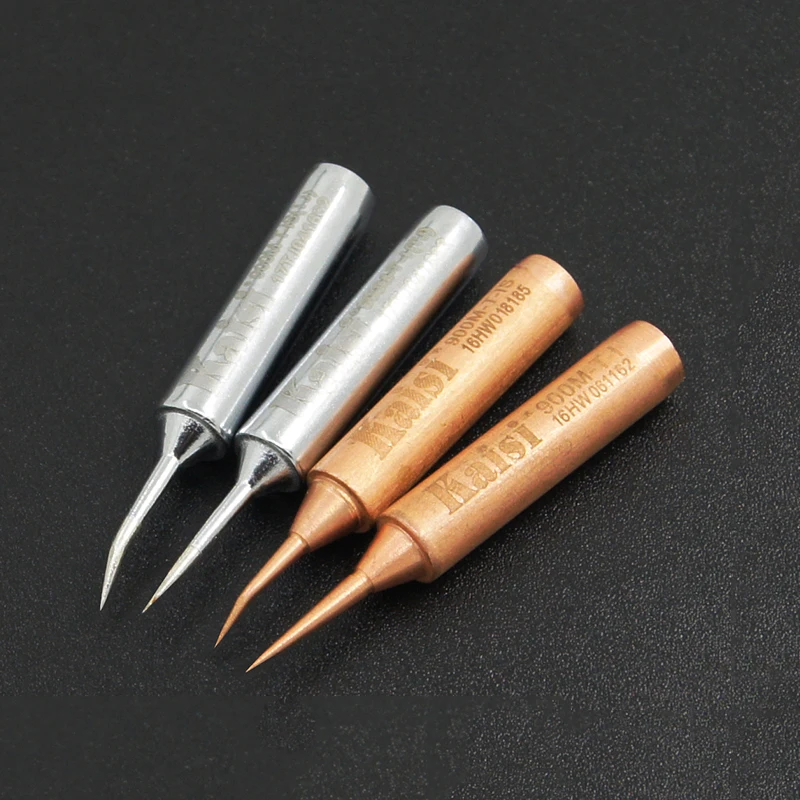 Kaisi Original Oxygen-free Copper Soldering Iron Tip 900M-T-I 900M-T-IS For Solder Station Tools Iron Tips Special tip durable