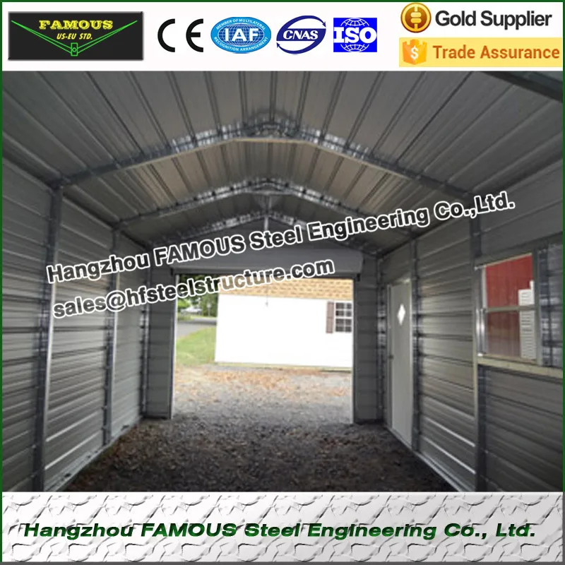 20 футов * 21 фут 6 сборная стальная конструкция гаража для Автостоянки|garage|garage carport |