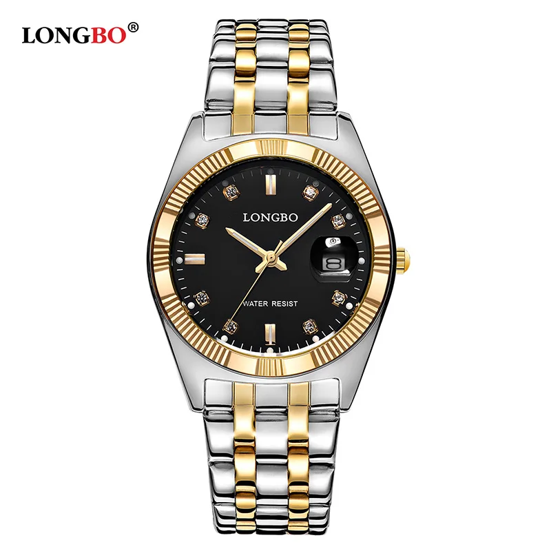 

LONGBO 2020 New Fashion Men Women Watches Luxury Calendar Lovers Quartz Watch Waterproof Casual Couples Wristwatch 80163