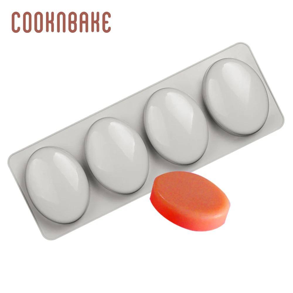 COOKNBAKE силиконовая форма для мыла овальной формы желе пудинг торт кондитерский