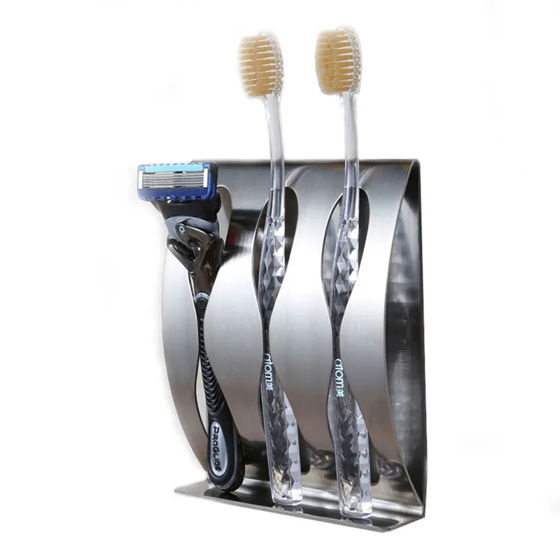 Bathroom Accessories Stainless steel wall Mounted toothbrush holder