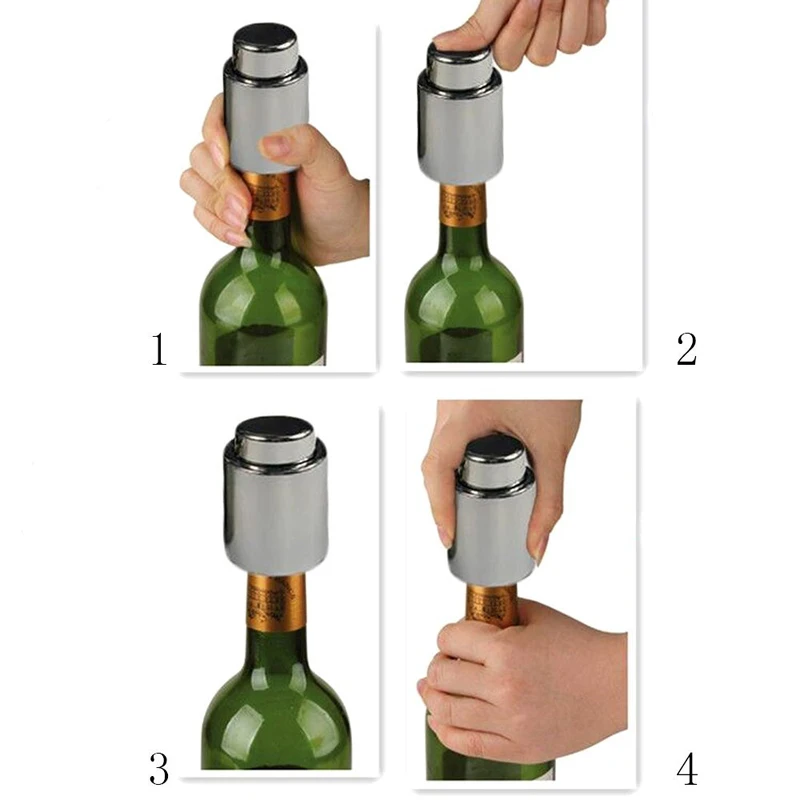 Final Touch Cork Bottle Stopper and Pourer Spout Wine Spirits Sealer Drinks Cap