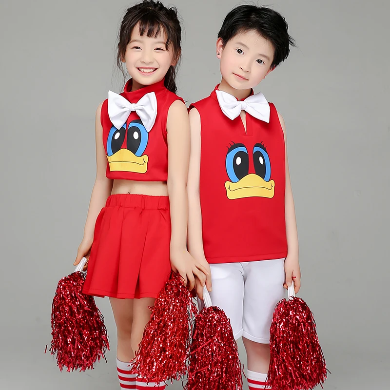 Детские Одежда для чирлидинга обувь для девочек униформа Чирлидера костюмы бальных танцев платья женщин