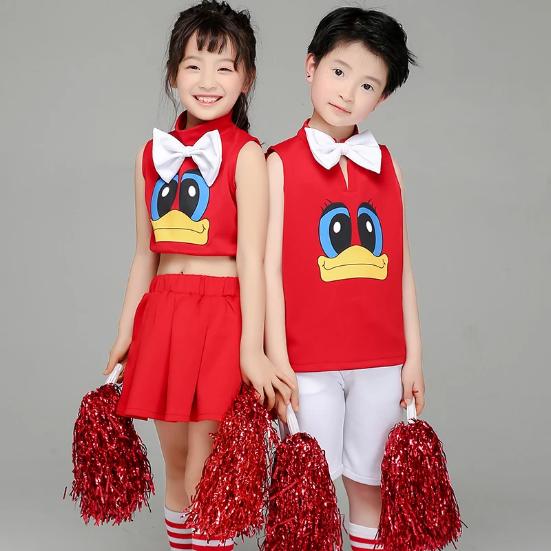 Children's Cheerleading Clothing Girls Cheerleader Uniform Ballroom