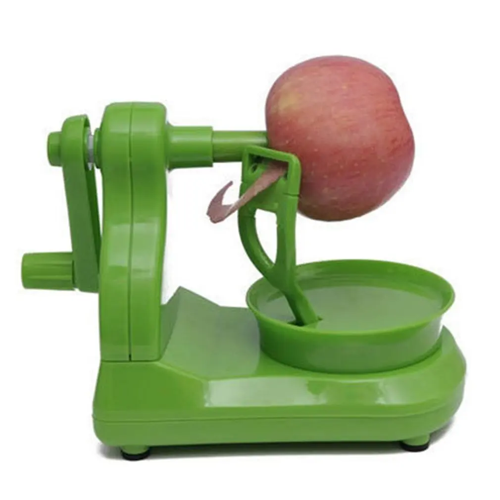 

Multifunctional Hand-cranked Fruit Peeler Plastic Stainless Steel Apple Peeling Machine Portable Kitchen Tool
