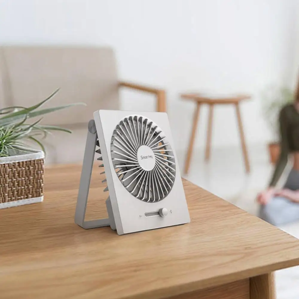 Горячий Xiaomi Smartfrog 5W 5v складной мини вентилятор Ручной Настольный холодный летний