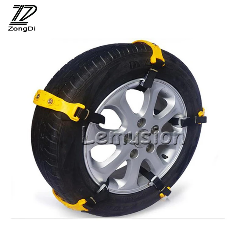 ZD 10pcs Car Tire Anti skid Snow Tyres Chains For Ford Focus 2 3 Fiesta