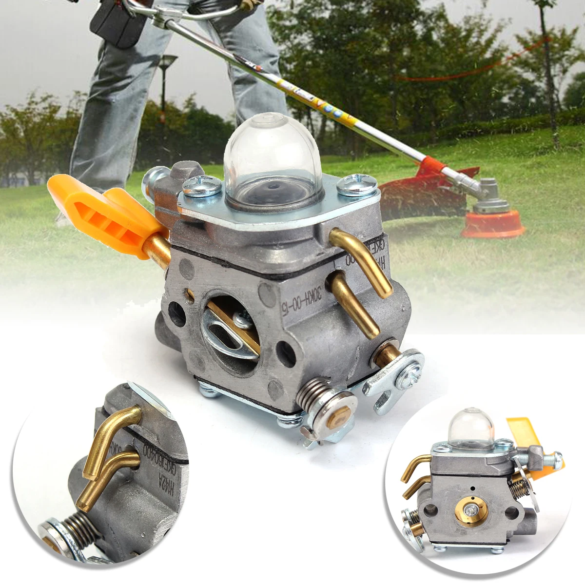 Lawn Mower Carburetor for Ryobi Homelite String Trimmer Brushcutter