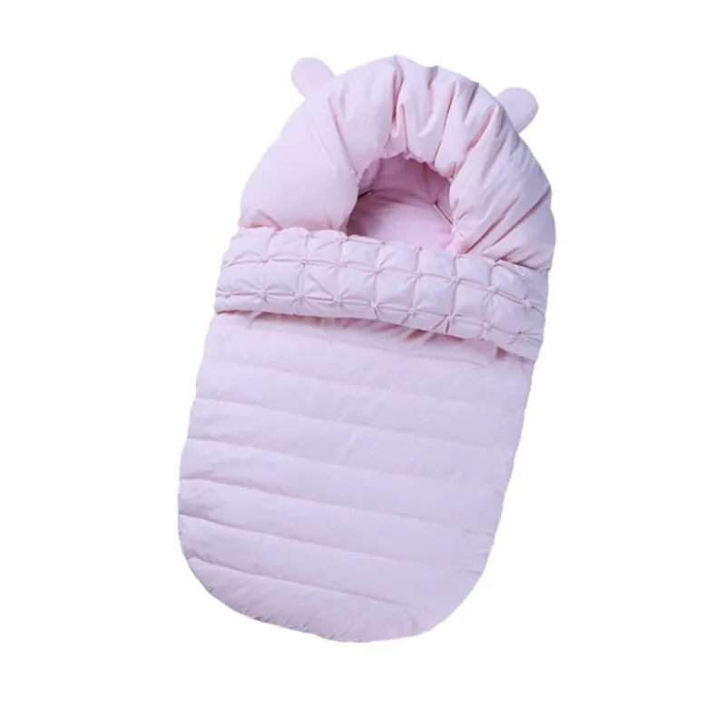 Новая мода сумка для коляски зимний спальный мешок хлопок конверт новорожденного спальный мешок 0-6 месяцев