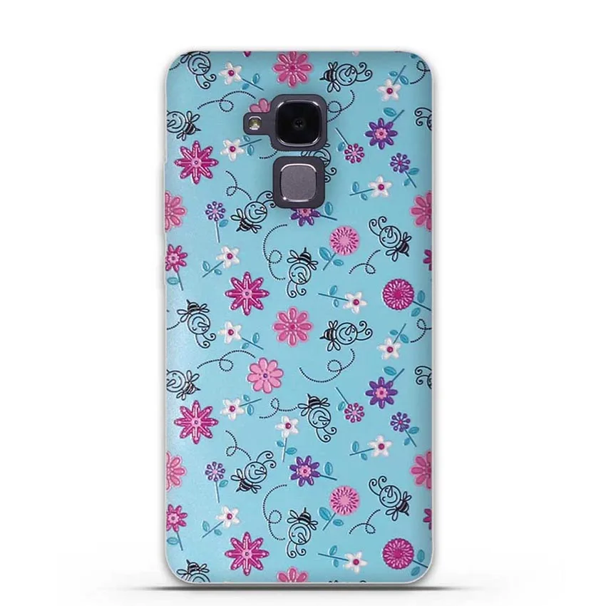 Чехол для Huawei Honor 7 Lite мягкий силиконовый чехол из ТПУ с 3D рисунком 5C / чехол|case for