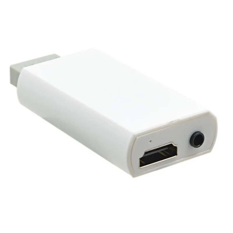 Adattatore Wii HDMI Nero, Converti La Tua Nintendo Wii In Uscita HDMI Fino A 1080P, Supporta Audio E Video, Plug And Play