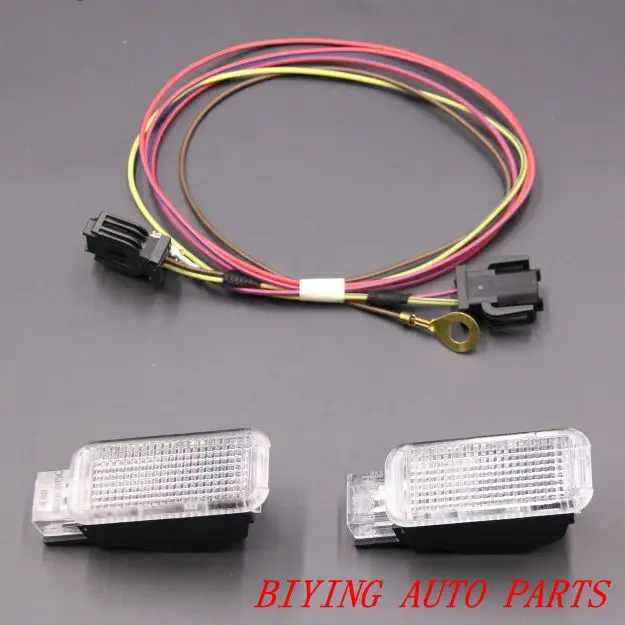 

Glove Box Lamp Storage Compartment Light Set KIT For Audi A3 A4 A5 A6 Q3 Q5