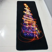 Ковер Рождественский пол входная дверь ванная комната гостиная Европейский дом фланелевый резиновый коврик ванна для помещений ковер коврики Decor4