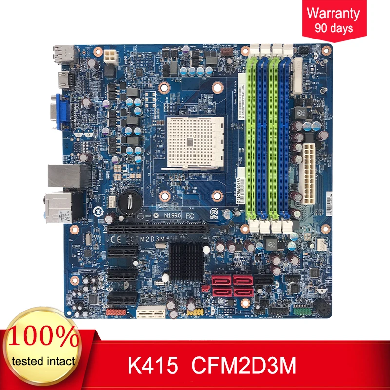 

CFM2D3M FM2 Desktop motherboard for K415 CFM2D3M FM2 A75 Fully tested