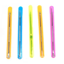 5 компл./лот черноголовых удаления акне очиститель для Косметическая игла для прыщей, черных точек Удалить инструмент для чистки Кисточки для макияжа Красота уход за лицом уход за кожей лица