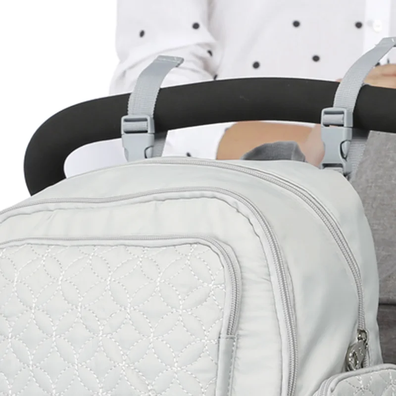 5 Pcs Baby Diaper Bag Large Capacity Baby Care Nappy Bags Multifunction Stroller Hang Tote Mummy Nylon Backpack Mochila BB6029 (3)