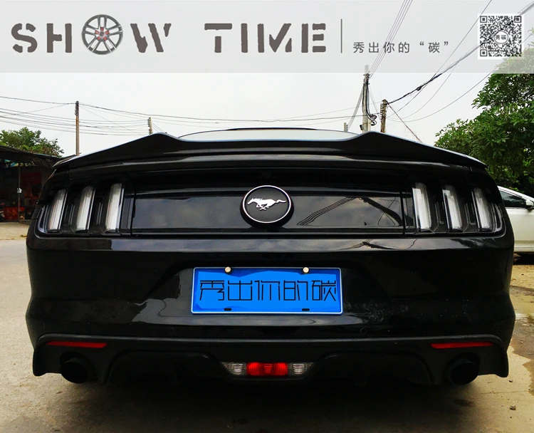 

Fit for Ford mustang carbon fiber rear auto spoiler Wing rear wing high quality