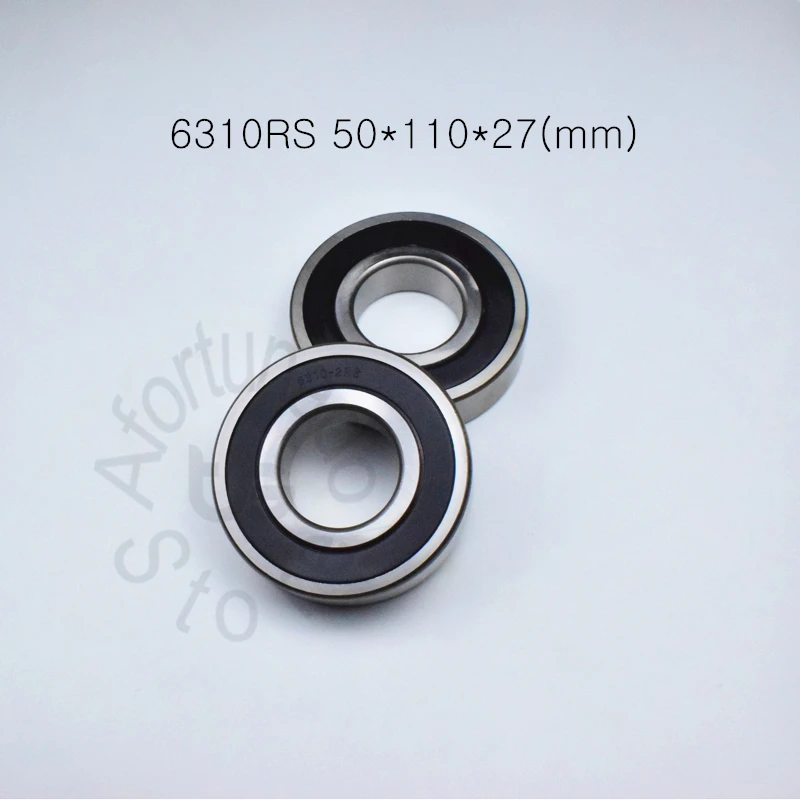

6310RS 50*110*27 (мм) 1 шт подшипники ABEC-5 резиновое уплотнение типа 6310 радиальный подшипник из хромированной стали 6310RS