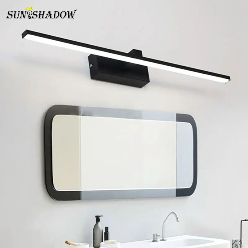 Modern bathroom mirror with led illumination lighting wall mirrors l40 