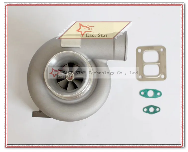 T88-33D T88 49174-00890 Universal turbo Turbocharger T4 Flange oil Journal Bearing 700hp External wastegate BULLET locknut golden (4)