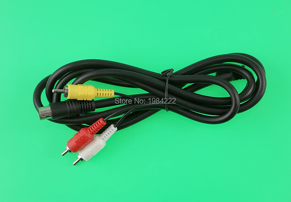Высококачественный AV кабель OCGAME 1 8 м для SEGA Mega Drive Genesis 2 и 3|cable for|genesis segacable sega |