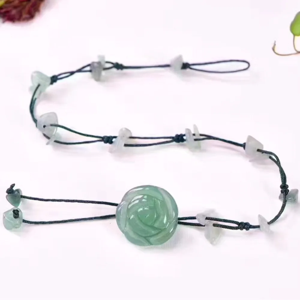 Natural Aventurine Women Anklet Chain Bracelet Fashion Jewelry Best Gift For Friend Popular Gift
