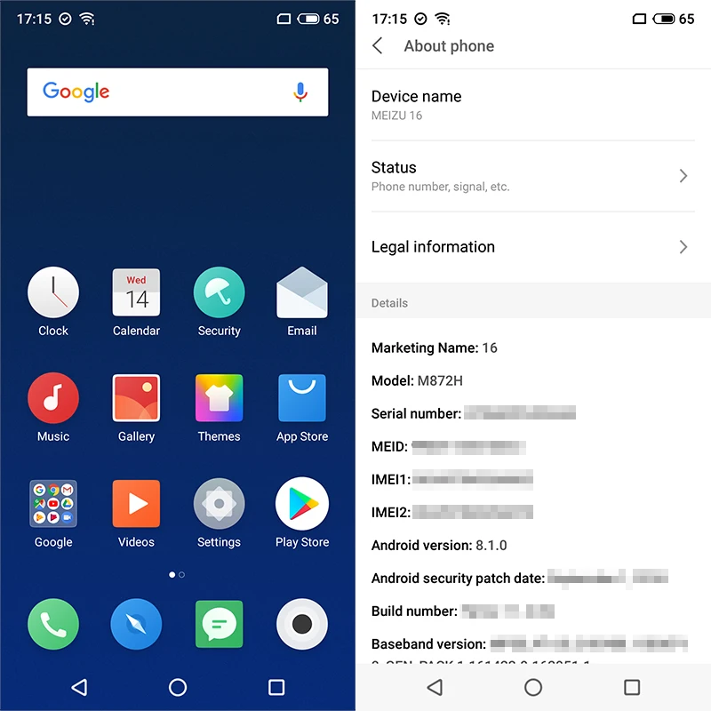Глобальная версия Meizu 16 6 ГБ Оперативная память 128 Гб Встроенная Snapdragon 710 Octa Core 0