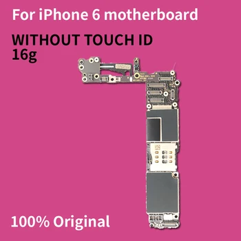 

100% Original Unlocked for iPhone 6 Motherboard WITHOUT Touch ID Function Logic Boards for iPhone 6 16G