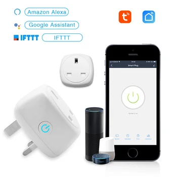 

EACHEN Mini plug whth power detection-UK TUYA Smart life APP