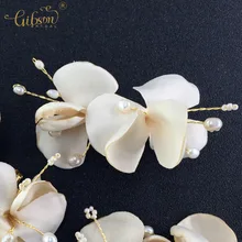 Аксессуары для волос ручной работы, модные заколки для волос, расческа с жемчугом, свадебные зажимы для волос, цветочный головной убор для девочек, заколка для волос, женский головной Убор