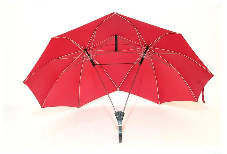 Дизайн, ветрозащитный зонт для двух человек, большой зонт для пар, двойной размер, защита от дождя, подарок для влюбленных