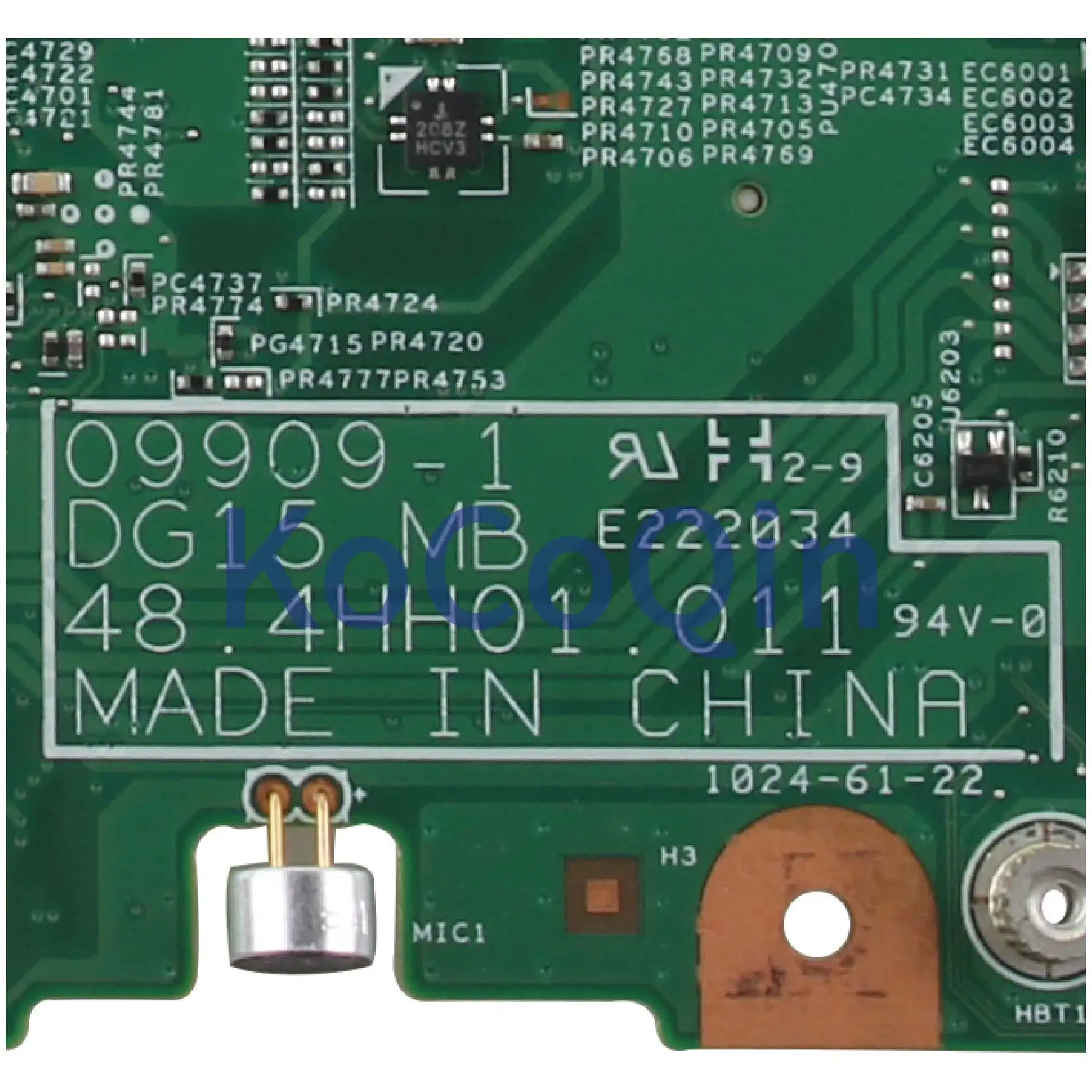 Laptop Motherboard para Dell Insprion Kocoqin 15r N5010 Cn0y6y56 0y6y56 099091 48.4hh01.011 Hm57 Mainboard - Imagem 4