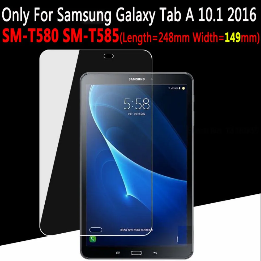 С уровнем твердости 9H закаленное Стекло для samsung Galaxy Tab A A6 10,1 10,5 T580 T585 P580 P585 T590 T595 T510 T515 Экран протектор